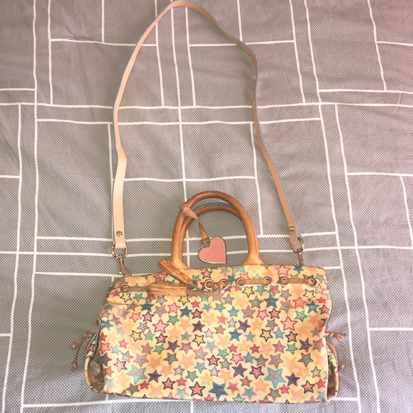 Dooney & Bourke Star print crossbody perfect vintg - Picture 3 of 8
